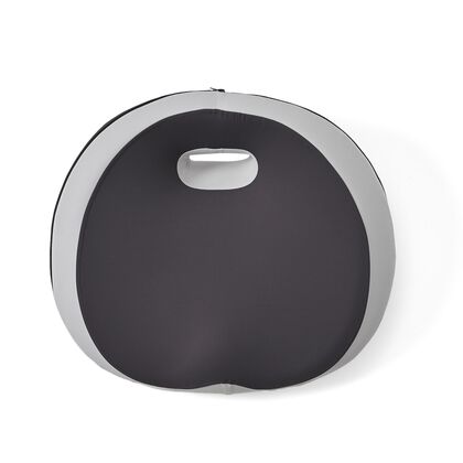 Sitzkissen aus Memory-Schaum mit k&uuml;hlendem Bezug, Atmungsaktiv und ergonomisches Design, 50x46x15 cm, Nylon-Spandex-H&uuml;lle, Grau