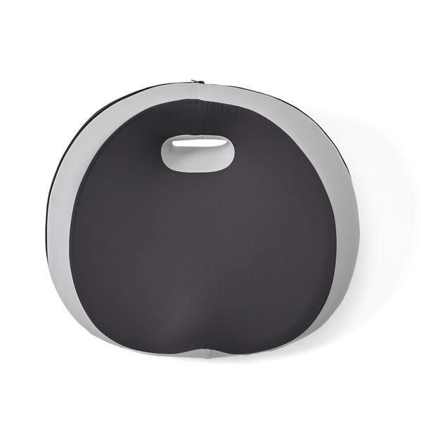 Memory Schaum Sitzkissen mit kühlendem Bezug und ergonomischem Design, 50×46×15cm, Schwarz image number 0