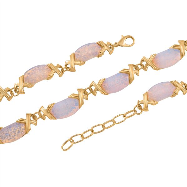 Opalit 45+5cm Halskette - 250 ct. image number 4