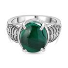 Malachit Ring 316L Edelstahl (Größe 20.00) ca. 6.56 ct