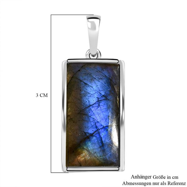 Labradorit Anhänger - 11,46 ct. image number 6