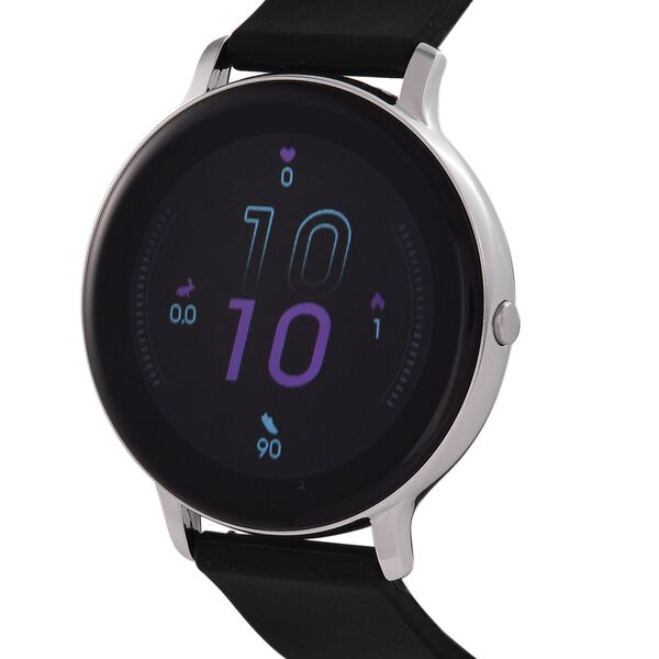 STRADA Hiwatch Plus Smartwatch - Schwarz-Goldenes Geh&auml;use mit Silikonarmband, umfassende Gesundheits- und Sportfunktionen, Bluetooth 5.0 image number 2