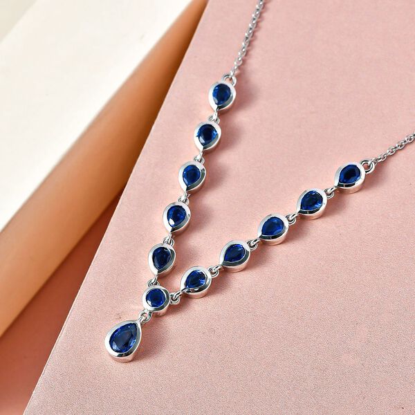 Kaschmir Kyanit-Halskette, 45 cm - 5,21 ct. image number 3