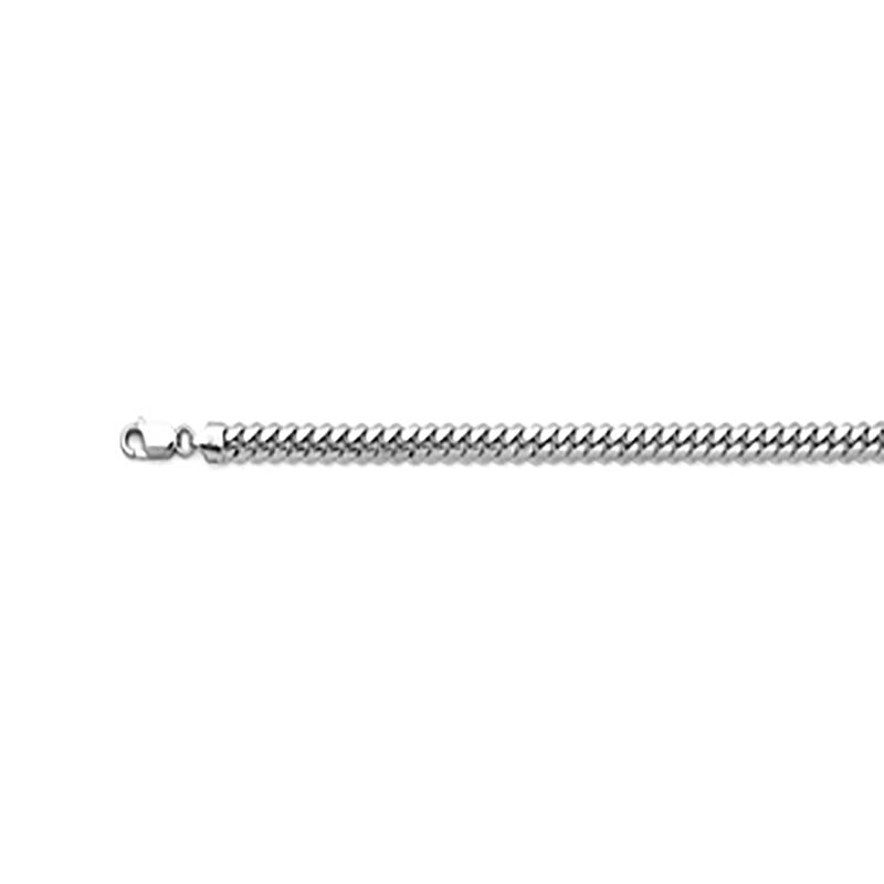 Italienische Kandare Link Armband ca. 19 cm 925 Silber platiniert ca. 17,43g image number 0