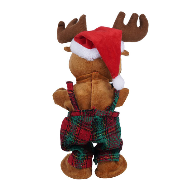 Tanzender Rentier, 3xAA Batterie (nicht inkl.), Gr&ouml;&szlig;e 12x10x30 cm, Braun image number 2