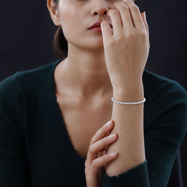 LUXURIANT DIAMOND - Lab Grown Diamant SI-GH Armband ca. 19 cm 925 Silber rhodiniert ca. 4.00 ct image number 2