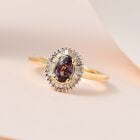 AA Lavendel Spinell und Diamant Ring - 0,70 ct. image number 1