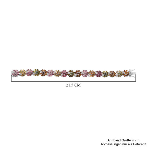 AA Multi-Turmalin und Zirkon Armband image number 5