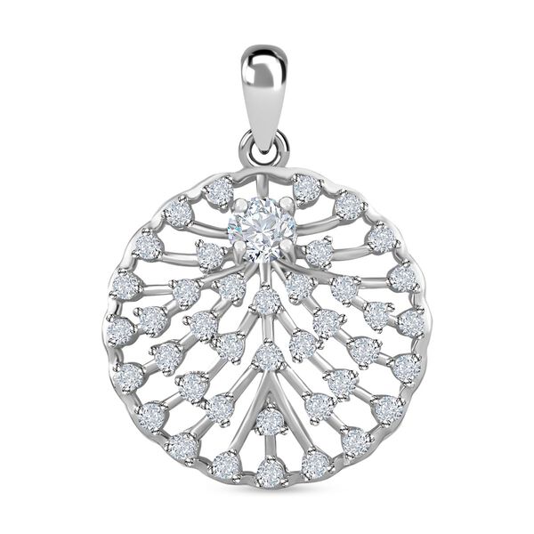 Moissanit Anhänger - 1,02 ct. image number 0