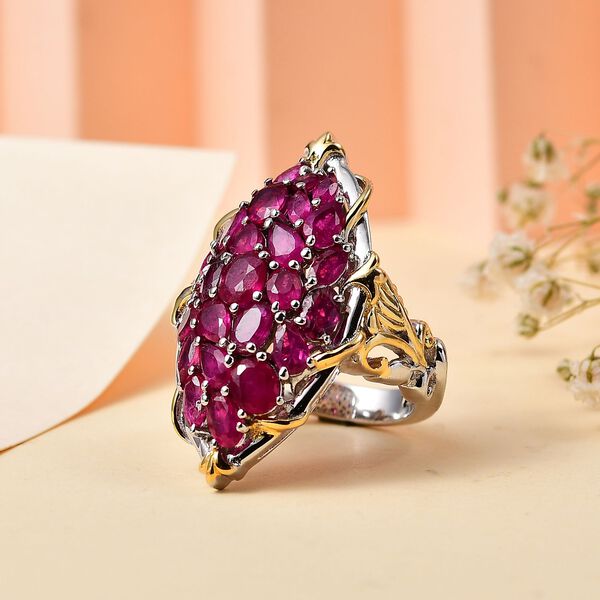 Afrikanischer Rubin-Ring - 6,95 ct. image number 9