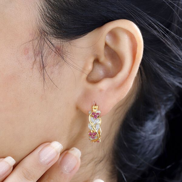 ALLORO AA afrikanische Rubin-Ohrringe - 0,99 ct. image number 7