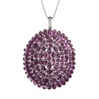 Afrikanischer Amethyst Schmuckset 925 Silber rhodiniert ca. 16,34 ct.
