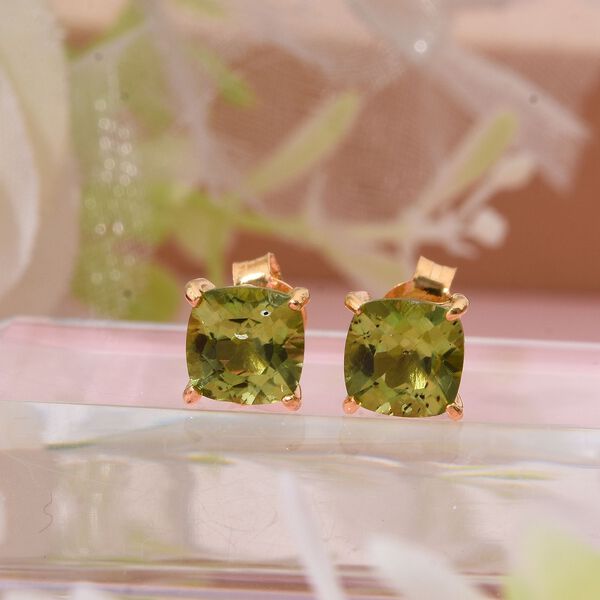 Peridot Ohrringe - 2,21 ct. image number 1