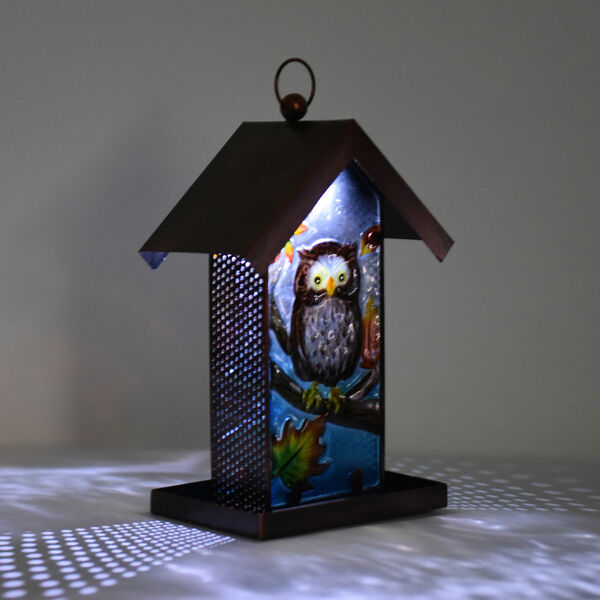 Futterhäuschen - Eule, Mehrfarbig image number 2