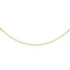 Erbskette, ca. 45 cm, 375 Gelbgold