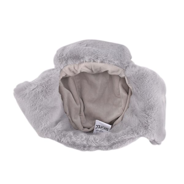 Trapperm&uuml;tze mit Ohrenklappen aus Kunstpelz, grau image number 7