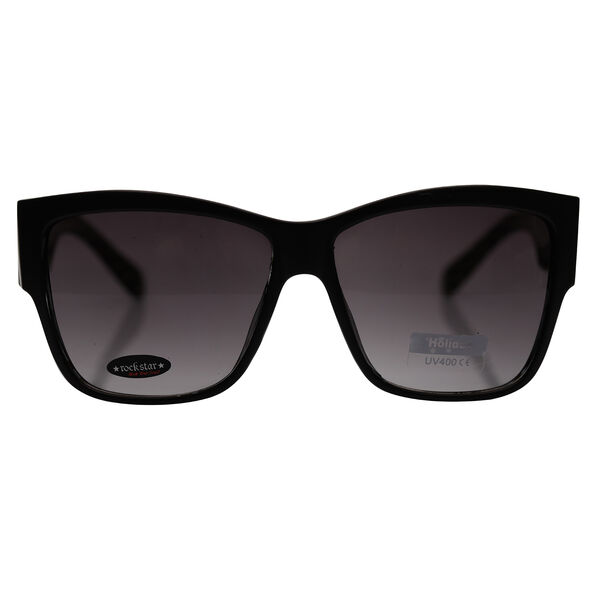 BLNQ Moderne Sonnenbrille mit UV400 Schutz, Schwarz