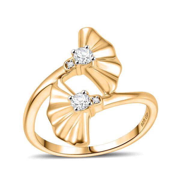 GP Italian Garden Kollektion- SI Labor Diamant  und Kanchanaburi blauer Saphir-Ring - 0,27 ct. image number 4