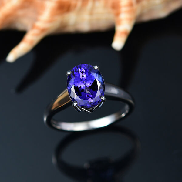 RHAPSODY AAAA Tansanit Ring in 950 Platin - 6,24 ct. image number 1