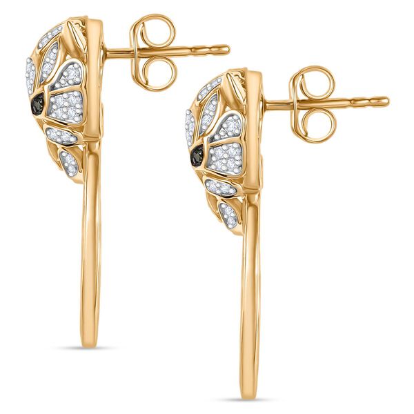 GP Kollektion - Multi Diamant und Kanchanaburi blauer Saphir 19cm Armreif und Ohrringe image number 5