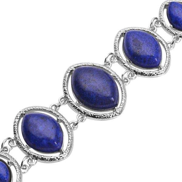 Lapislazuli-Armband, ca. 20 cm, ca. 61,50 ct image number 2