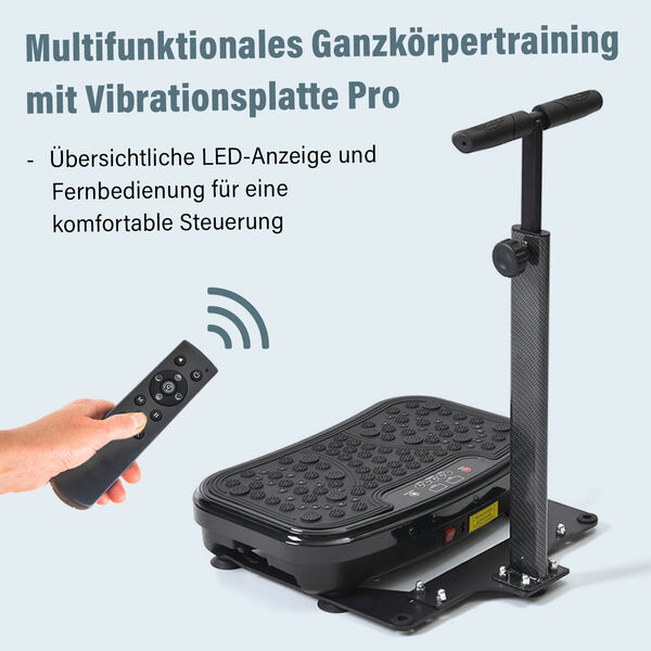 SOULSMART Vibrationsplatte Pro mit Fernbedienung, 150W image number 1