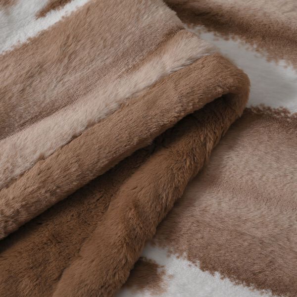 Kuschelige Winterdecke,  2,0 x 2,3 m, Coffee image number 6