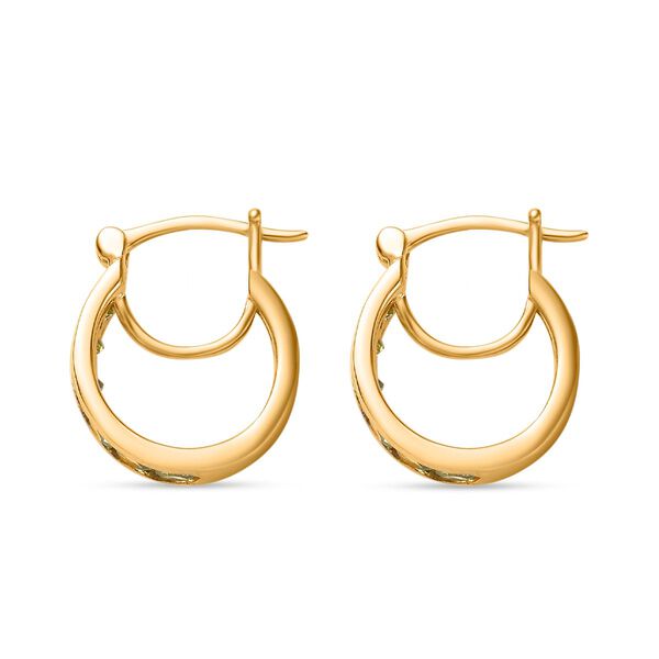 Nat&uuml;rliche Peridot-Ohrringe - 1,45 ct. image number 4