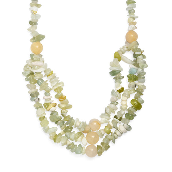 EVER TRUE Serpentin Halskette ca. 45 cm Nickelfreies Messing Platiniert ca. 330.00 ct