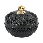 Aromatherapie Duftkerze mit Dekoglas, Sandelholz-Aroma, 20 Std Brenndauer, 11x11x10cm