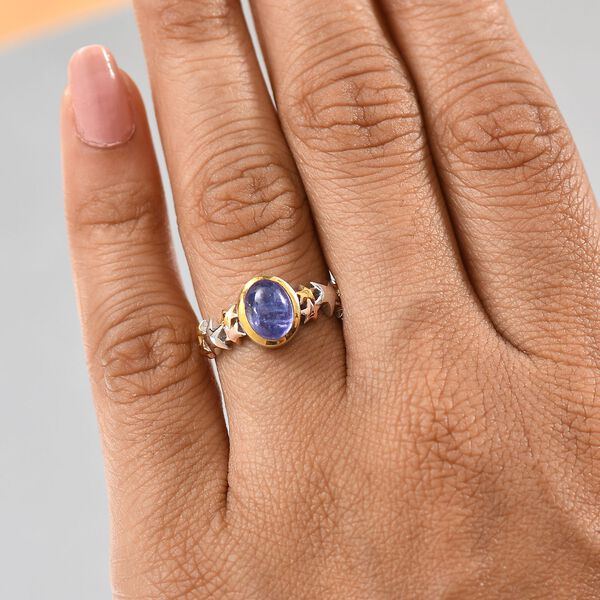 AA Tansanit Ring - 1,74 ct. image number 3
