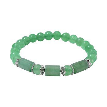 Gr&uuml;nes Aventurin-Schmuckset - 136 ct.