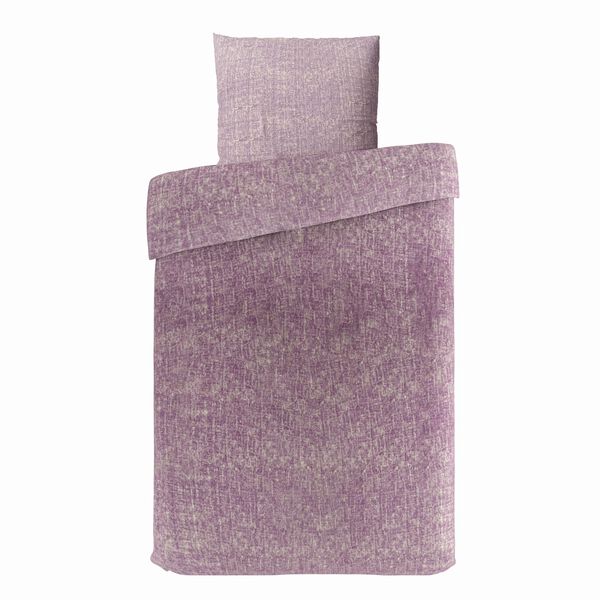 Bettw&auml;sche Set, 135x200cm, 80x80cm, Lavendel image number 0