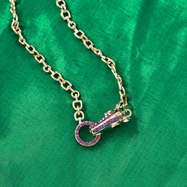 GP Trionfo Kollektion- Schwarzes Spinell, Rhodolith Granat und blaues Saphir Schmuckset image number 17