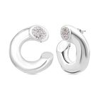 Kristall Ohrringe 925 Silber Standard