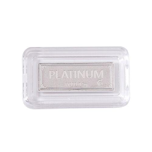 999 Platin Bar, 0,5g image number 0