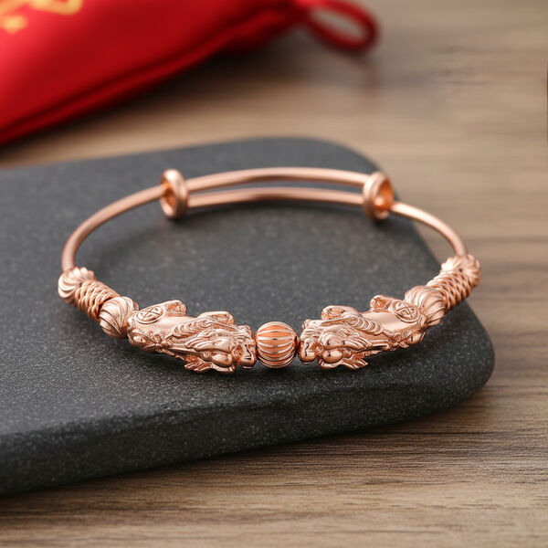 Nickelfreies Messing Armreif ca. Flexibles cm ca. 20,00g image number 1