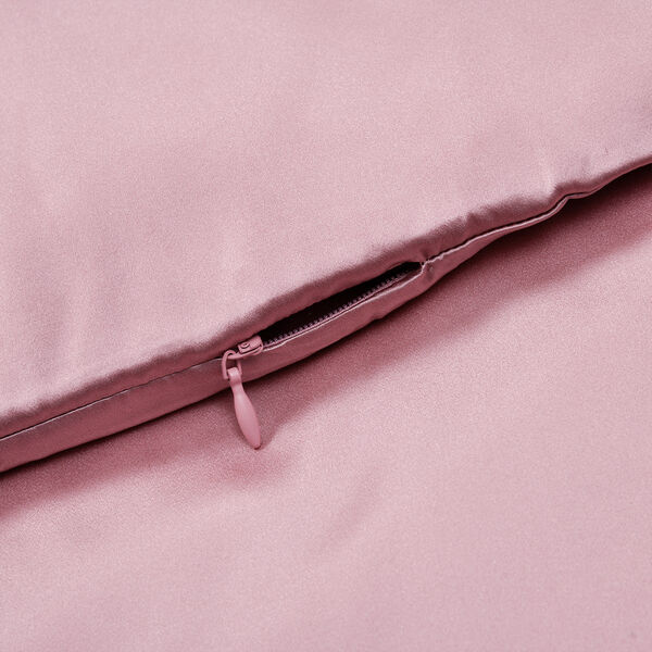 Serenity Night 100% Maulbeerseide Seidendecke mit 350gsm Seidenfüllung, 135x200cm, Altrosa image number 8