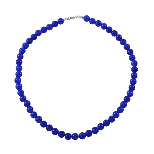 Blauer Onyx Halskette, 45 cm - 200 ct. image number 0