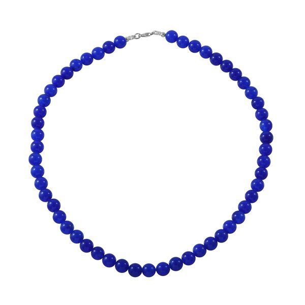 Blauer Onyx Halskette, 45 cm - 200 ct. image number 0