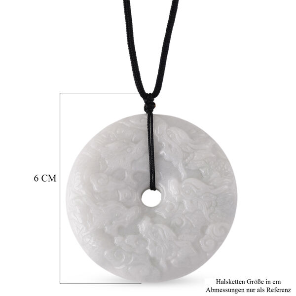 Flexible wei&szlig;e Jade Halskette - 320 ct. image number 5