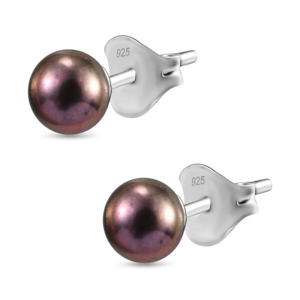 S&uuml;&szlig;wasser Pfau Perle Ohrringe image number 4