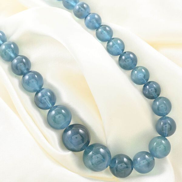 LUXORO zertifiziert und gepr&uuml;ft AAA Santamaria Aquamarin Halskette, 45 cm - 320 ct. image number 1