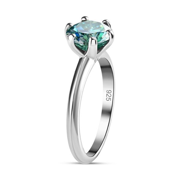 Grüner Moissanit-Ring - 1,45 ct. image number 5