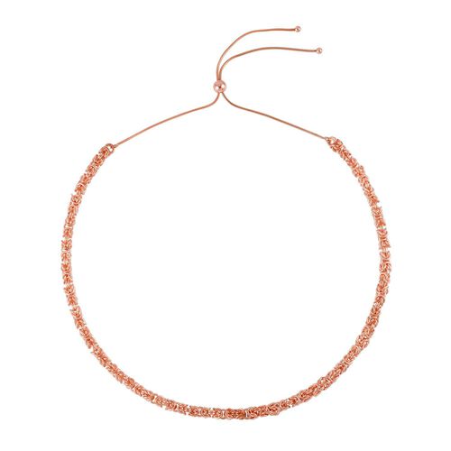 Flexible italienische Königskette in Roségoldton, 45-73cm image number 0