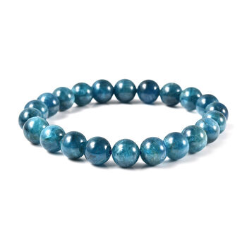 Neon Apatit-Armband, 18-19 cm lang, ca. 161,03 ct