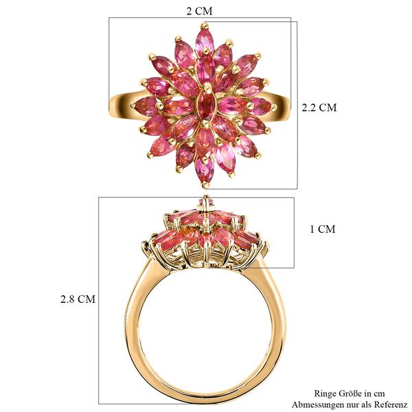 AA Rubellit Ring - 2 ct. image number 7