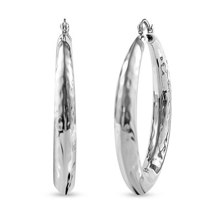 Silberhauch Kollektion - Elektroform Ohrringe, 925 Silber ca. 15,13g