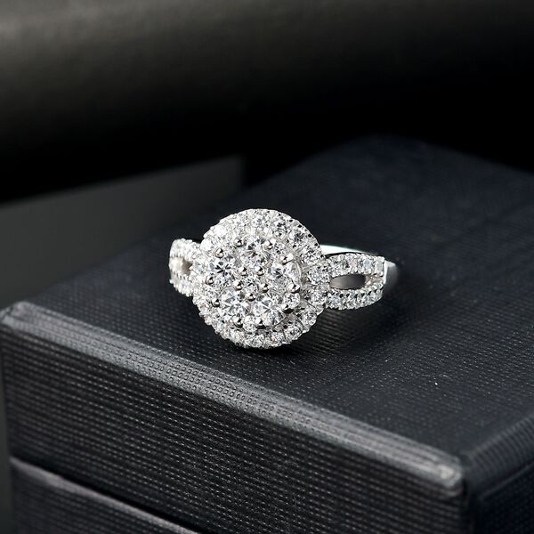 J Francis gefertigt mit SWAROVSKI- Swarovski Zirkonia Ring image number 1