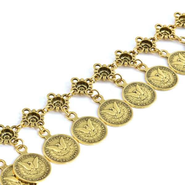 Halskette, ca. 50 + 7 cm, goldfarben image number 3